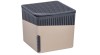 Dezumidificator portabil WENKO Cube, 500 g, 800 ml, 13 x 13 x 13 cm, bej - RESIGILAT