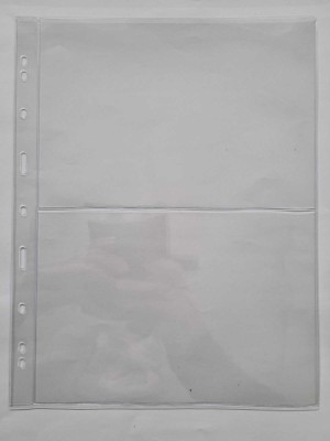 folii transparente LUX A4 pentru bancnote gradate 2C , 216x150 mm, 5 bucăți &amp;ndash; format GRANDE foto