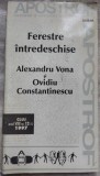 Cumpara ieftin FERESTRE INTREDESCHISE&#039;97:ALEXANDRU VONA&amp;OVIDIU CONSTANTINESCU/SCRISORI/VERSURI+