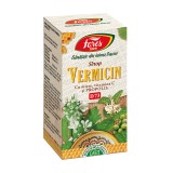 Vermicin sirop cu miere si propolis, 100ml, Fares