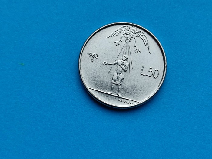 50 Lire 1983 San Marino--Rar