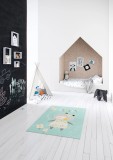 Covor Belgian, Cancun 18403, Albastru, Diverse Dimensiuni - 120x170 cm