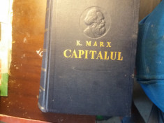 capitalul k marx vol l ; sect l an 1960 foto