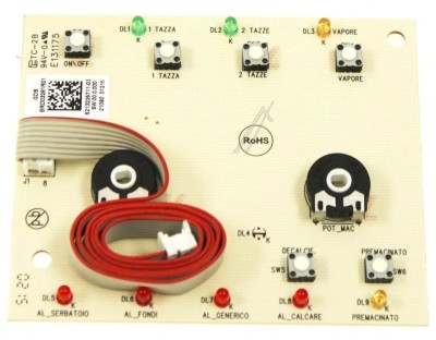 MODUL ELECTRONIC ESPRESSOR (BASICSMD NOGLUE) ESAM espressor AS13200050 DELONGHI foto