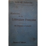 L. Petit de Julleville - Histoire de la litterature francaise (coperta piele) (Editia: 1900)