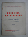 EVOLUTIA CAPITALULUI - Gabriel DEVILLE - Bucuresti, 1945