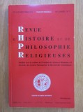 Revue d&#039;histoire et de philosophie religieuses, anul 96, nr. 3, 2016