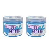 Cumpara ieftin Set 2 cutii cu slime, gel pentru curatarea spatiilor greu accesibile, multifunctional - Albastru