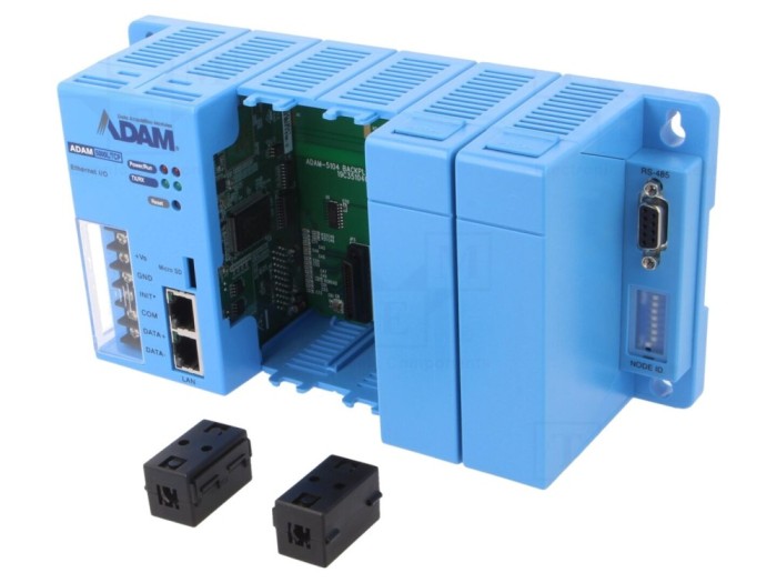IO system Ethernet pentru șină DIN