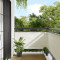 Paravan de balcon, crem, 75x700 cm, 100% poliester oxford GartenMobel Dekor