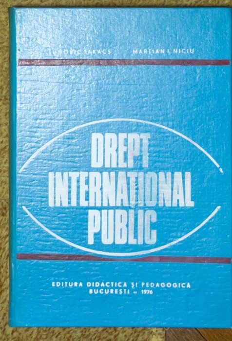 Ludovic Takacs, Martian I.Nicu - Drept international public