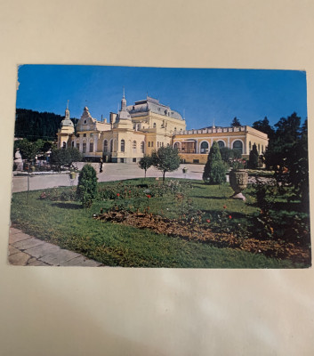 Carte poștală Vatră Dornei -Pavilionul central foto