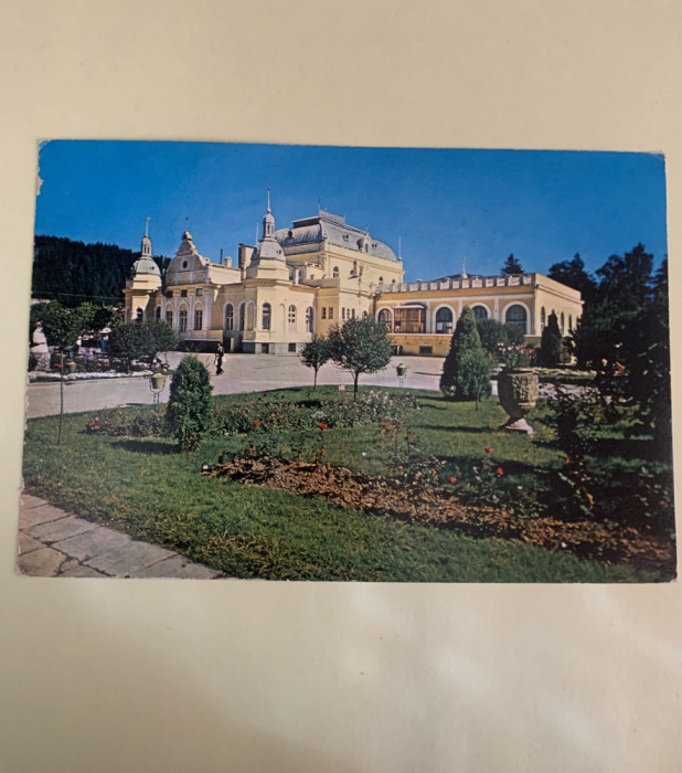 Carte poștală Vatră Dornei -Pavilionul central