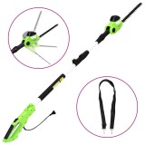 Gossi trimmer electric de gard viu cu tija telescopica, 41 cm, 550 w