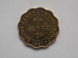 20 CENTS 1990 HONG KONG, Asia