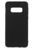 Cumpara ieftin Husa pentru Samsung Galaxy S10 Lite, MyStyle Perfect Fit cu insertii de carbon, negru