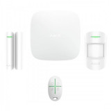Sistem de alarma AJAX Wireless cu detector miscare si detector magnetic pentru usi si ferestre