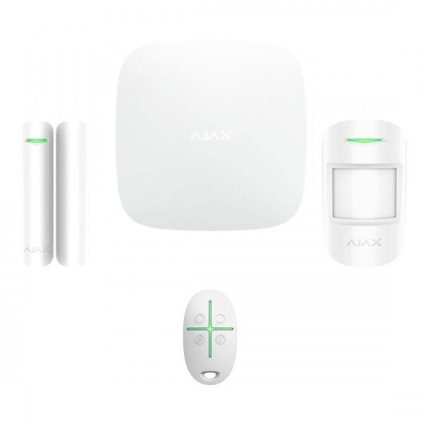 Sistem de alarma AJAX Wireless cu detector miscare si detector magnetic pentru usi si ferestre