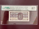 Romania Navrom Constanta 10 centi 1970 grad 67