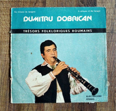 DD- Dumitru Dobrican &amp;ndash; Un virtuos al taragotului, vinil LP Electrecord populara foto