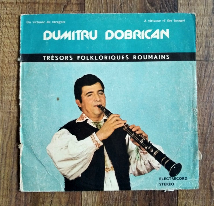 DD- Dumitru Dobrican &ndash; Un virtuos al taragotului, vinil LP Electrecord populara