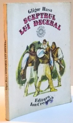 SCEPTRUL LUI DECEBAL , COPERTA de PUIU MANU , 1986 foto