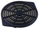 Protecție Plastic Neagră cu Filtru și Șurub 172x150mm