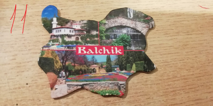 M3 C1 - Magnet frigider - tematica turism - Bulgaria 12