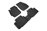 SET COVORASE AUTO CAUCIUC FIT VOLKSWAGEN T-CROSS 3D (2018-) - 5 PCS, Umbrella