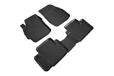 SET COVORASE AUTO CAUCIUC FIT VOLKSWAGEN T-CROSS 3D (2018-) - 5 PCS foto