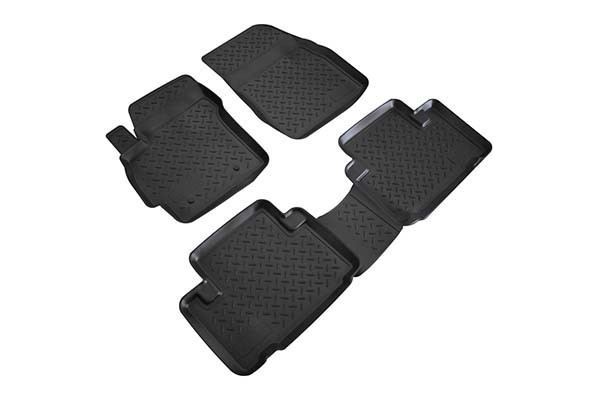 SET COVORASE AUTO CAUCIUC FIT VOLKSWAGEN T-CROSS 3D (2018-) - 5 PCS