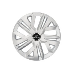 Set 4 Capace Roti 16 inchi (R16) Raven Gri, Compatibile Cu Lexus foto