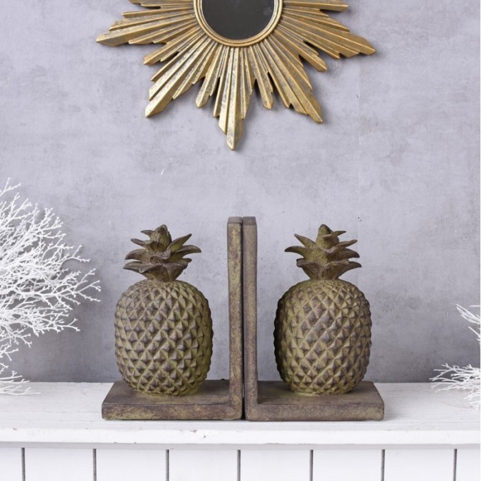 Set doua suporturi pentru carti cu ananas CW185