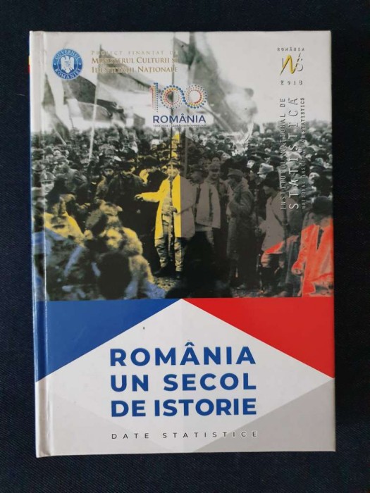 Romania, un secol de istorie. Date statistice (INS 2018)