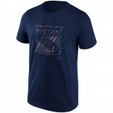 New York Rangers tricou de bărbați Etch navy - S