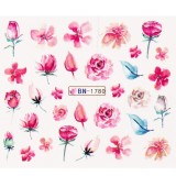 Cumpara ieftin Tatuaj Unghii LUXORISE Flower Book, BN-1780