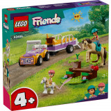 LEGO Friends - Remorca cu ponei si cal (42634) | LEGO