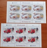 RO.-2013-LP 1979b&#039;&#039; EUROPA-CEPT-Vehicole postale&#039;&#039;-2MINICOLI- LP 1990d -MNH LUX -NESTAM.-VEZI SCAN--Livrare gratuita la comenzi de 200 lei
