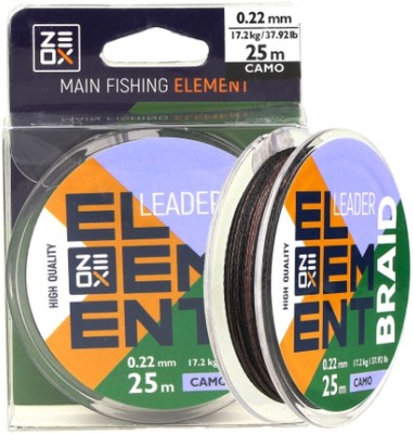 Fir Textil ZEOX Element Leader Silt, 12.1kg, 0.16mm, 25m foto