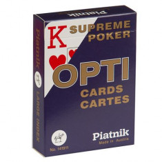 Cărți de joc_Opti Poker. Piatnik.