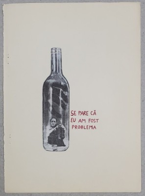 &amp;#039; S-A CONSUMAT PROBLEMA &amp;#039; , COLAJ de BEATRICE ARZOIU , 2024 foto