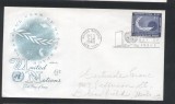 UN New York 1962 Peacefull use of space Mi.122 FDC UN.198