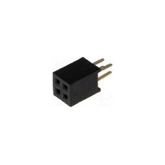 Conector 4 pini, seria {{Serie conector}}, pas pini 1.27mm, CONNFLY - DS1065-03-2*2S8BV