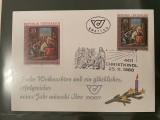 Austria - serie timbre pictura religie craciun nestampilata MNH, Nestampilat