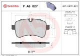 BREMBO P A6 027 PRIME LINE set placute frana,frana disc
