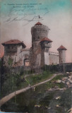 1906 CP antebelica Turnul lui Tepes, Bucuresti, Expozitia Generala Romana Saraga, Circulata, Fotografie