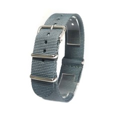 Curea de ceas Nato culoare Gri Petrol 18mm 20mm N34 foto