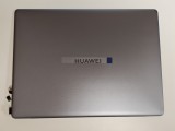 Ansamblu Display complet Laptop, Huawei, MateBook 13 WRTB-WFE9L, Rezolutie 2K, 2160X1440, HQ21310266000, HQ21310381000 NX8309 LCD Cable, gri