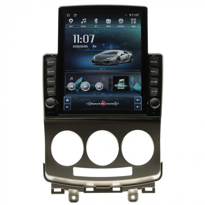 Navigatie Mazda 5 2004-2010 AUTONAV Android GPS Dedicata, Model XPERT Memorie 64GB Stocare, 4GB DDR3 RAM, Butoane Si Volum Fizice, Display Vertical St