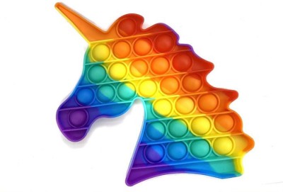 POP It Unicorn Jucarie Finger Curcubeu foto